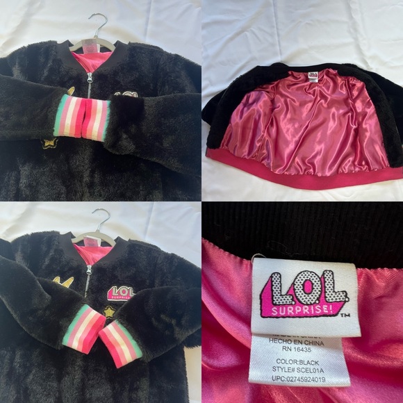 Girls L.O.L Suprise! Dream Team Jacket Size 7/8 - Picture 15 of 17